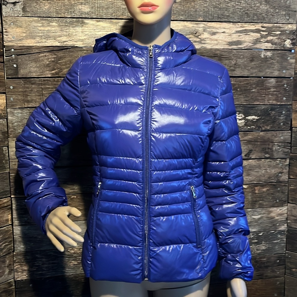 Halifax Traders Hooded Packable Down Jacket Coat - image 3